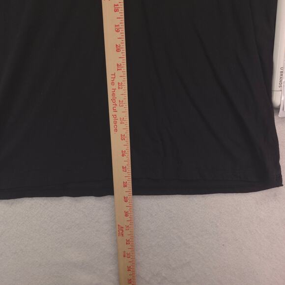 Guess Casual Graphic Short Sleeve Crew Neck T Shirt Mens Size Large L Black - Picture 6 of 9